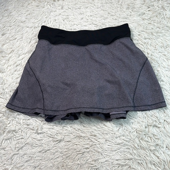 Lululemon Circuit Breaker Skirt II (Tall) (15") Disperse Dusky Lavender Black / - Picture 1 of 7